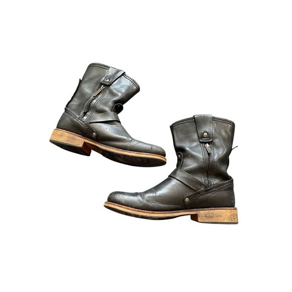 Harley Davidson leather boots - Picture 2 of 6